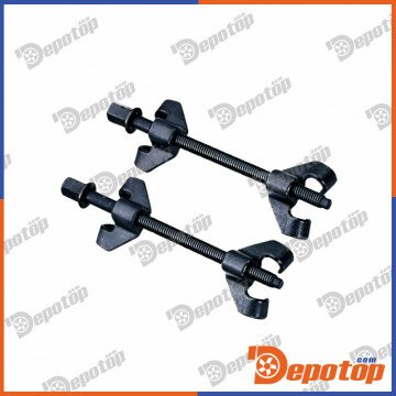 Outil manuel compresseur de ressorts d'amortisseurs 2 Pcs